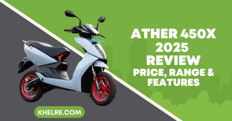 Ather 450X 2025 complete review price range features India