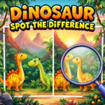 Dinosaur Spot The Difference